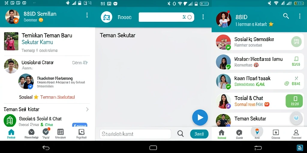 Tampilan antarmuka pengguna 88ID yang menarik dan mudah digunakan.