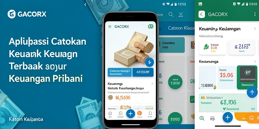 Antarmuka GACORX yang sederhana dan efektif untuk catatan keuangan.